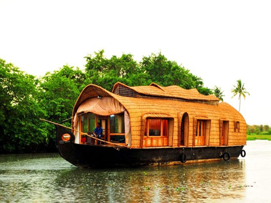 1 bedroom houseboat alleppey kumarakom– royal leisure tours