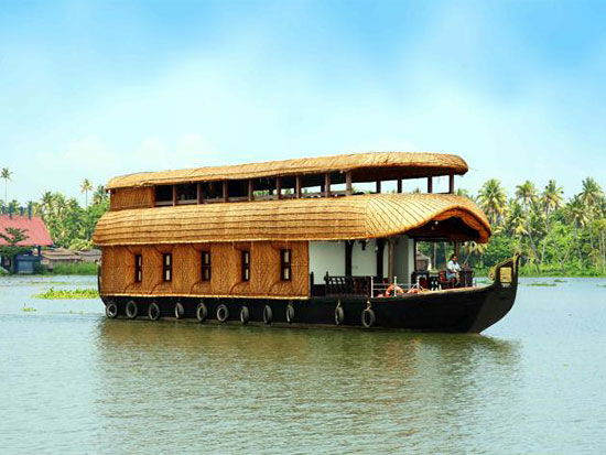 4 Bedroom Houseboat Alleppey Kumarakom Royal Leisure Tours